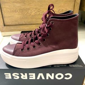 Burgundy / Maroon Converse